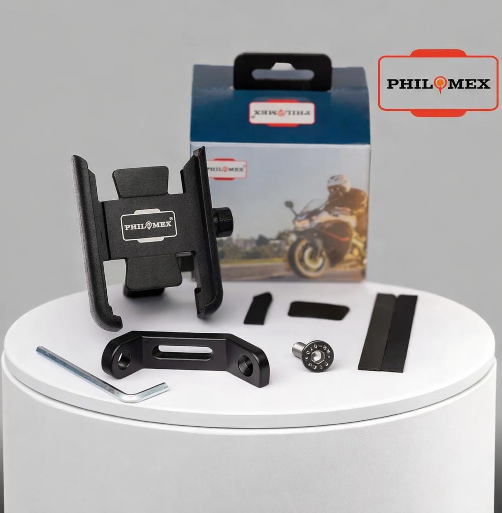 Universal Aluminium GPS Mount  | 360° Adjustable | Heavy-Duty Handlebar Mount for Bikes & Scooters